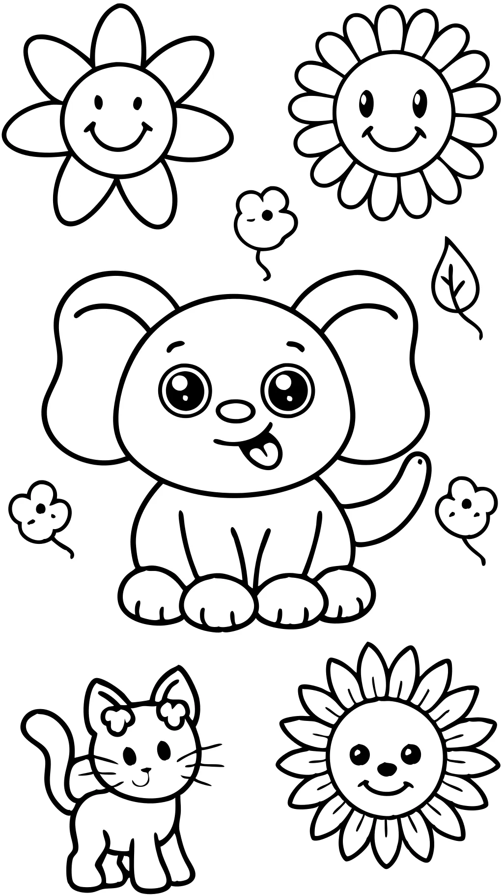 coloriages pour les enfants d’âge préscolaire pdf